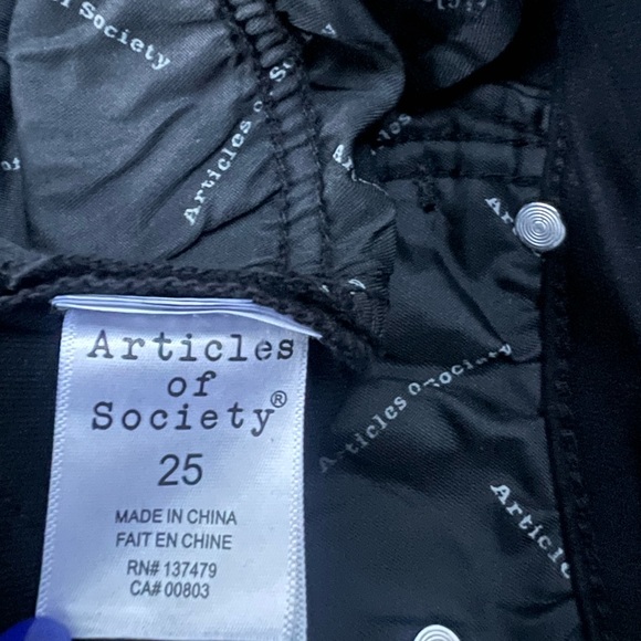 NWT✨ Articles of Society 🖤 Black 🫶🏾 Ankle Skinny Jeans - Picture 7 of 10
